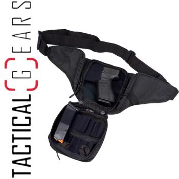 TAC MAVEN NEMEA PI POUCH 2.0 BAUCHTASCHE SCHWARZ